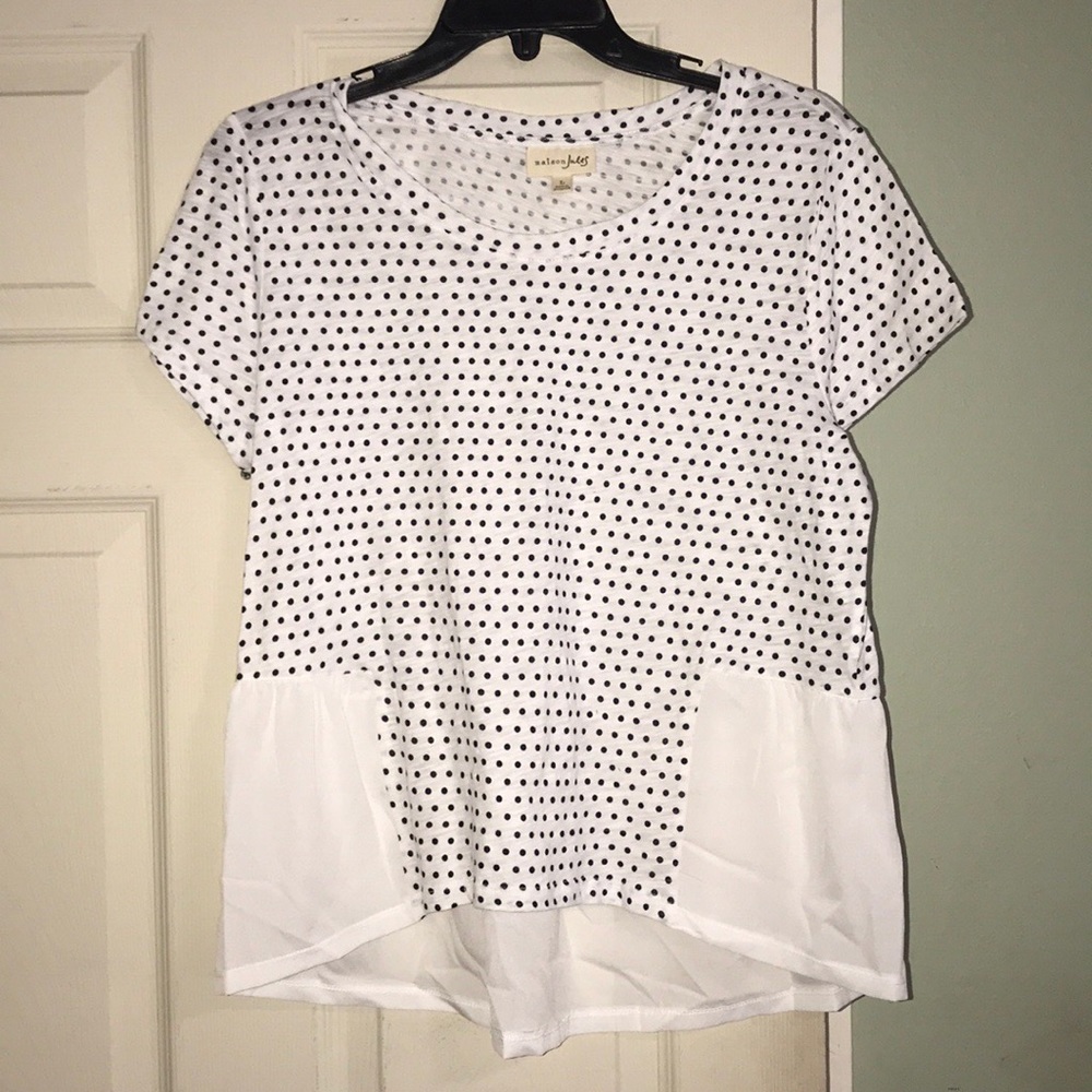 Polka dot tee